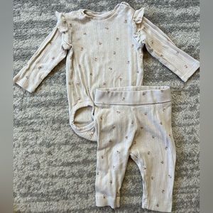 6M H&M Floral 3 pc Set - Baby Girl